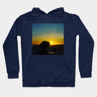 sunset positive vibes Hoodie